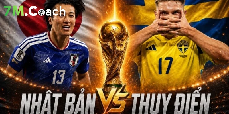 Đội hình ra sân dự kiến Nhật Bản VS Thụy Điển